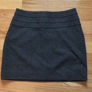 Wool skirt